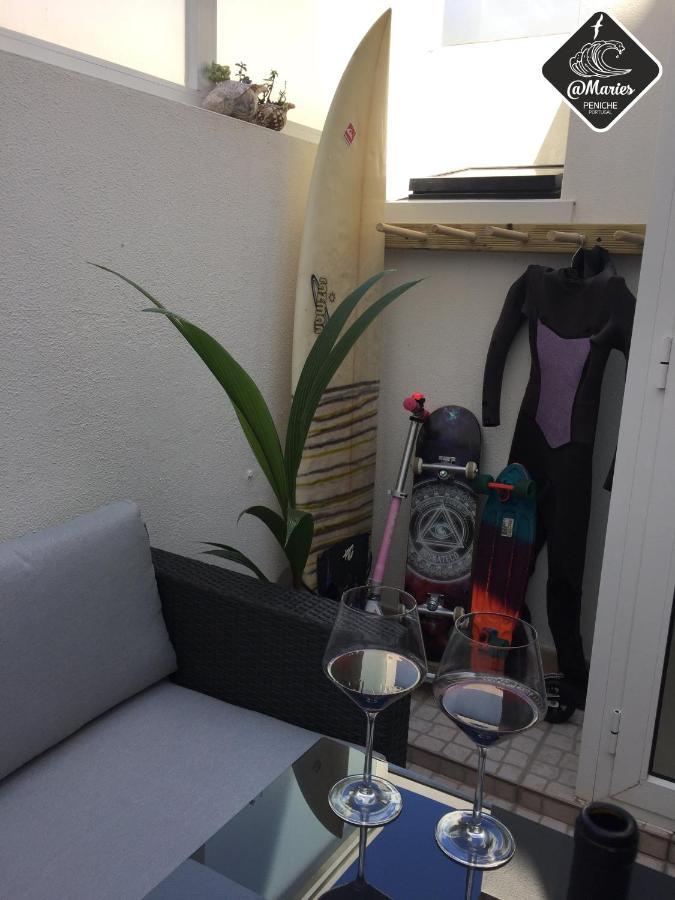 At Maries Beach House Peniche 1 Eksteriør billede